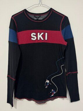 Alp-N-Rock Womens Apres Ski Crew Long Sleeve Top Size S